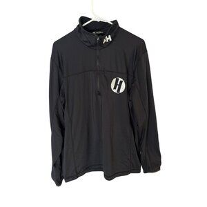 Helly Hansen Men's Black Half-Zip Pullover Size XL